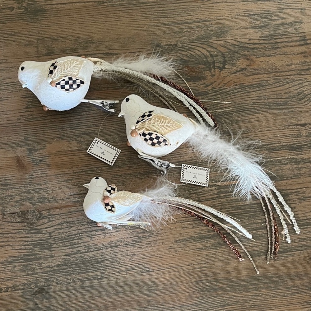 MacKenzie-Childs Farmhouse Doves NWT